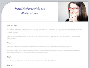 Französisch von Maelle Nicaise